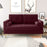 Baqus 3+2 Fabric Sofa Set - Burgundy BFSS1010